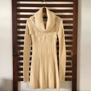 BCBGMaxAzria-Fitted, Cowl-neck Sweater Dress